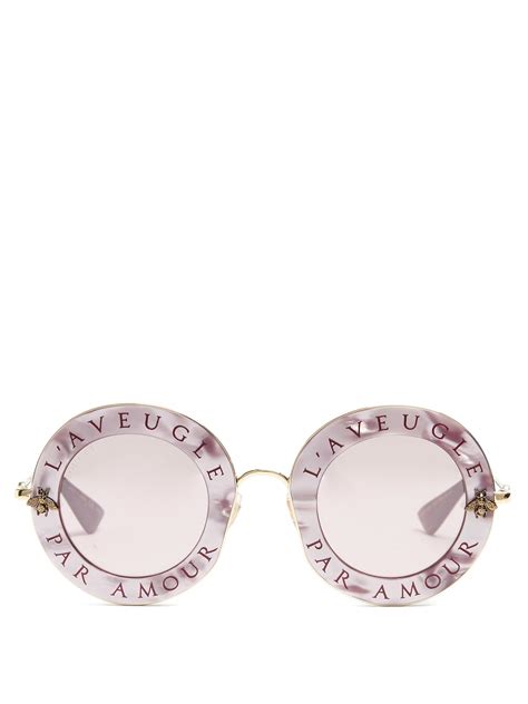 l'aveugle par amour gucci sunglasses reddit|love is blind Gucci quote.